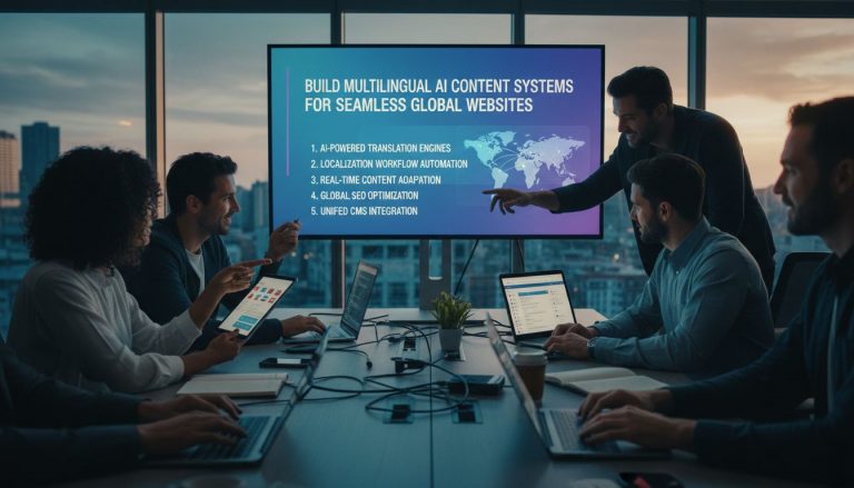 Build Multilingual AI Content Systems for Seamless Global Websites