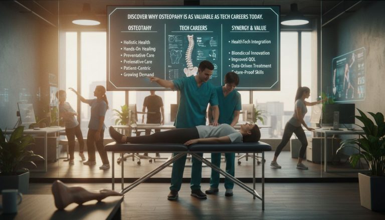 Discover Why Osteopathy Is As Valuable As Tech Careers Today