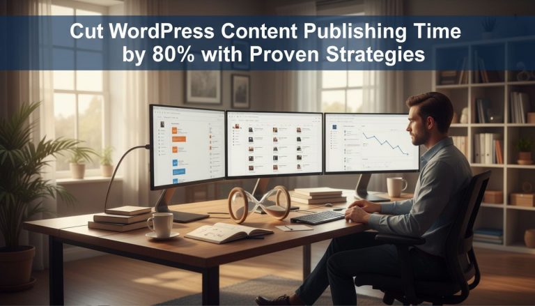 Cut WordPress Content Publishing Time by 80% with Proven Strategies