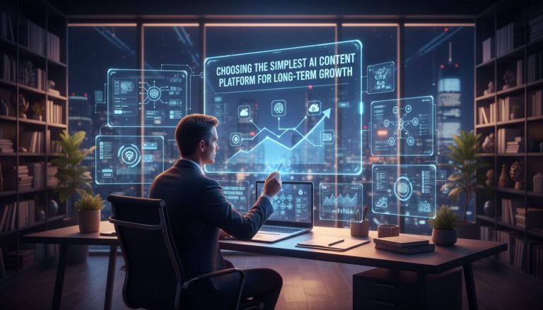 Best Simple AI Content Platform for Sustainable Long-Term Growth
