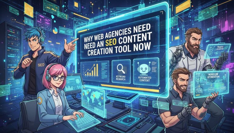 Why Web Agencies Need an SEO Content Creation Tool Now