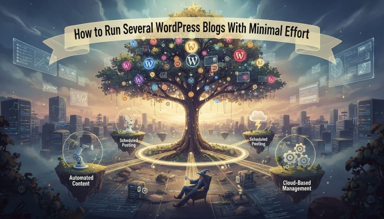 How to Run Several WordPress Blogs With Minimal Effort