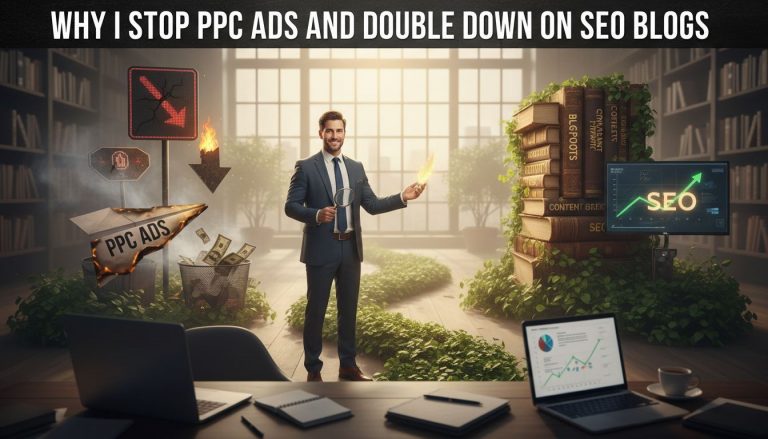 Why I Stop PPC Ads and Double Down on SEO Blogs