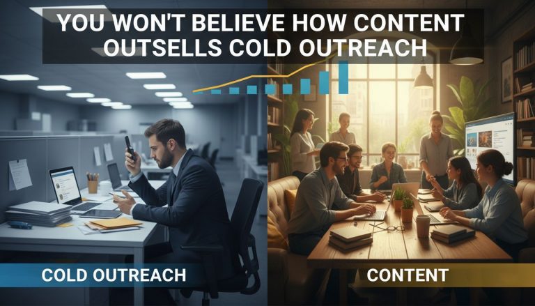 You Won’t Believe How Content Outsells Cold Outreach