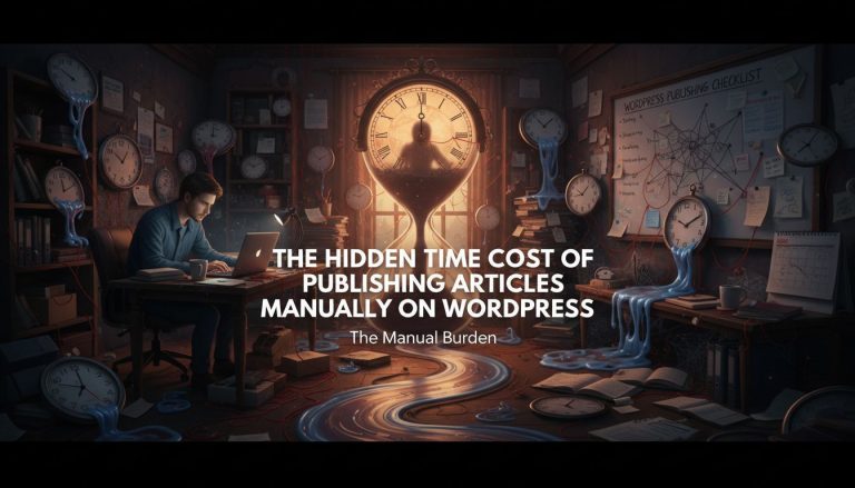 The Hidden Time Cost Of Publishing Articles Manually On WordPress