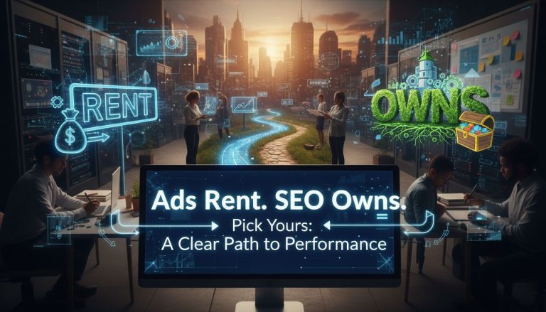Ads Rent. SEO Owns. Pick Yours: A Clear Path to Performance