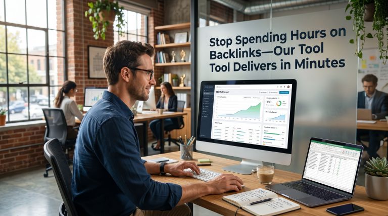 Stop Spending Hours on Backlinks—Our Tool Delivers in Minutes