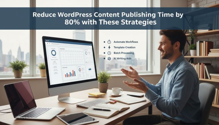 Reduce WordPress Content Publishing Time by 80% with These Strategies