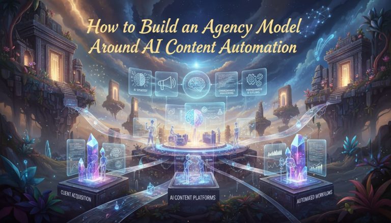 How to Build an Agency Model Around AI Content Automation