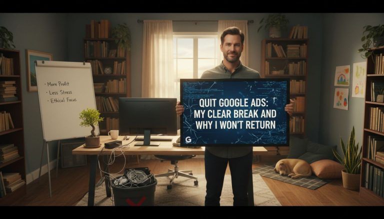Quit Google Ads: My Clear Break and Why I Won’t Return
