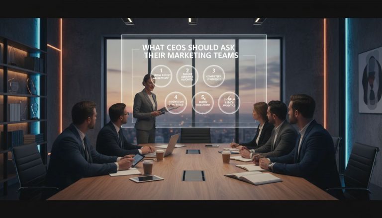 What CEOs Should Ask Their Marketing Teams