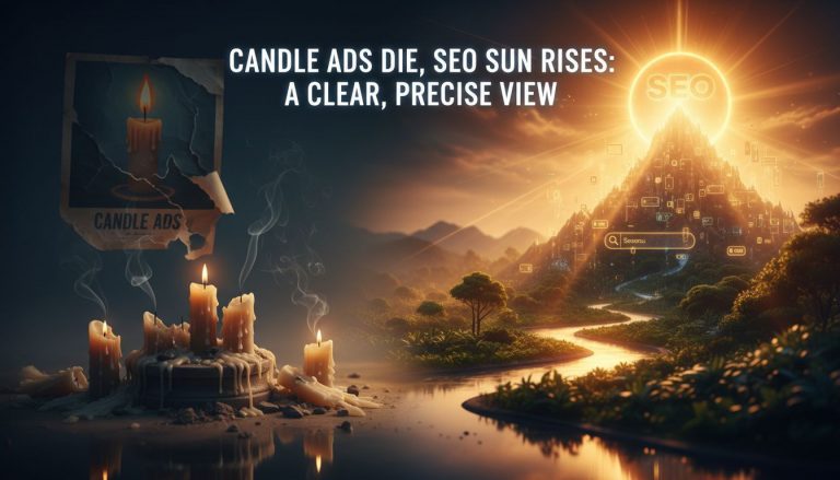 Candle Ads Die, SEO Sun Rises: A Clear, Precise View