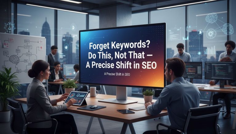 Forget Keywords? Do This, Not That — A Precise Shift in SEO