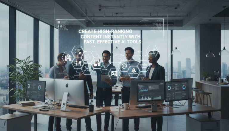 Create High-Ranking Content Instantly with Fast, Effective AI Tools