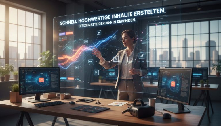 Schnell hochrangige Inhalte erstellen: Effizienzsteigerung in Sekunden