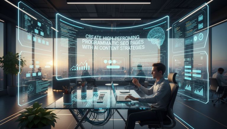 Create High-Performing Programmatic SEO Pages with AI Content Strategies