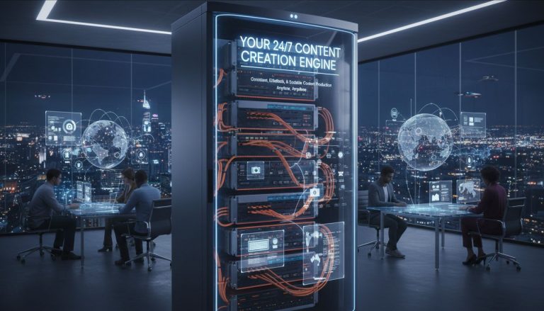 Ваш 24/7 движок для эффективного и масштабируемого контент-креатива