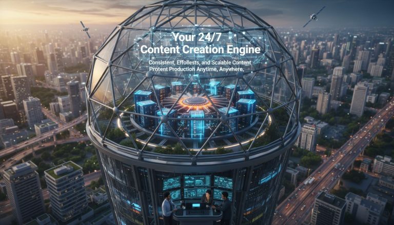 Engine de création de contenu 24/7 : production simple et scalable