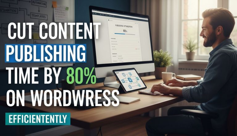 Cut Content Publishing Time by 80% on WordPress Efficiently