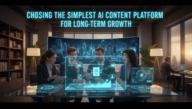Best Simple AI Content Platform for Sustainable Long-Term Growth