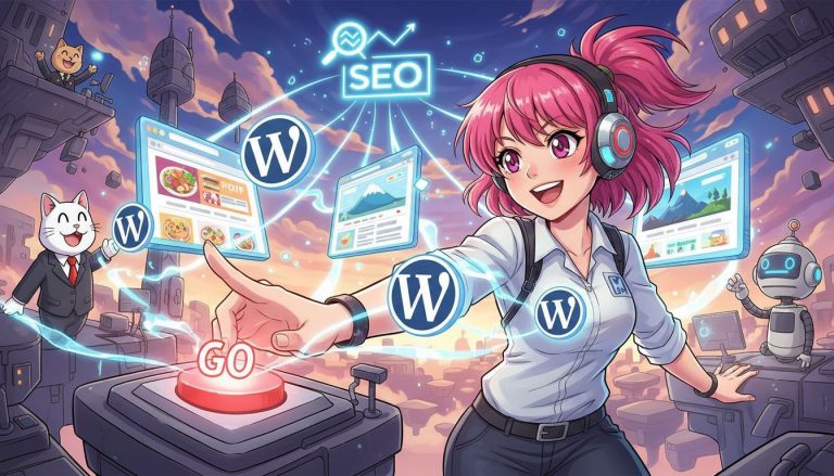 Publica contenido SEO en múltiples sitios WordPress con un clic fácil