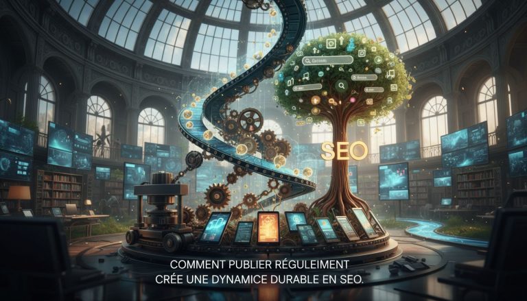 Comment publier régulièrement crée une dynamique durable en SEO