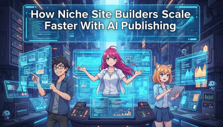 How Niche Site Builders Scale Faster With AI Publishing