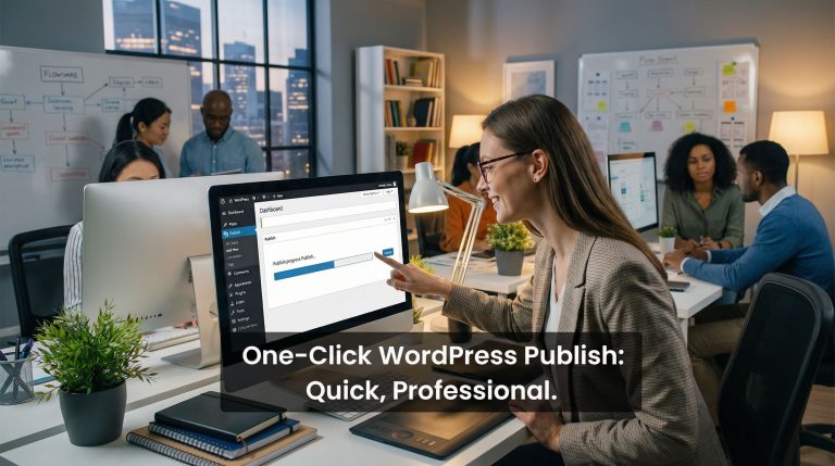 One-Click WordPress Publish: Quick, Professional