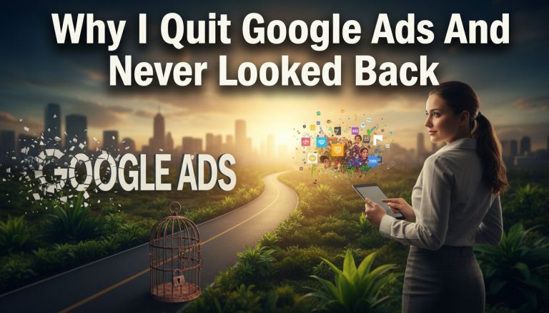 Why I Quit Google Ads And Never Looked Back