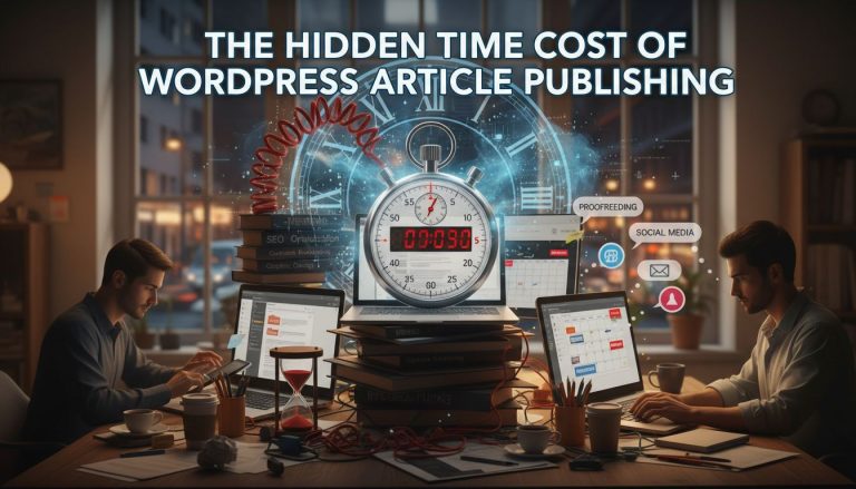 The Hidden Time Cost of WordPress Article Publishing