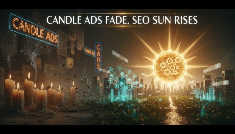 Candle Ads Fade, SEO Sun Rises