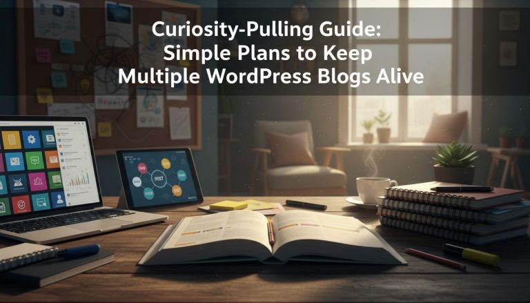 Curiosity-Pulling Guide: Simple Plans to Keep Multiple WordPress Blogs Alive