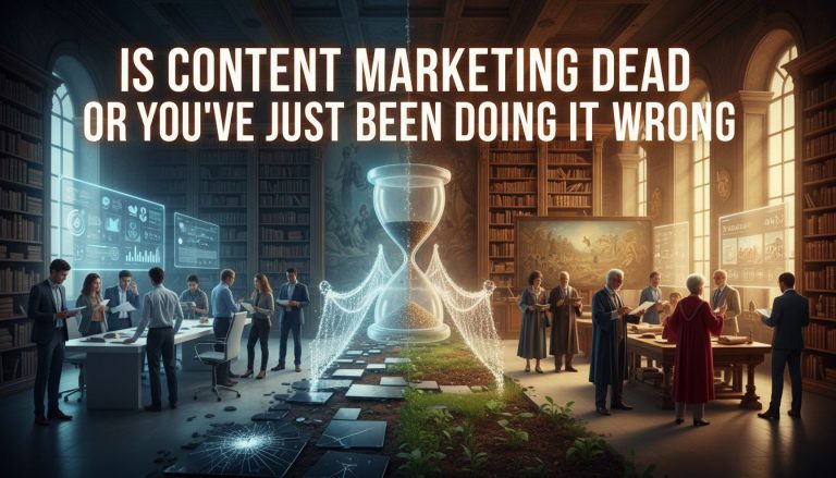 Is Content Marketing Dead Or You’ve Just Been Doing It Wrong