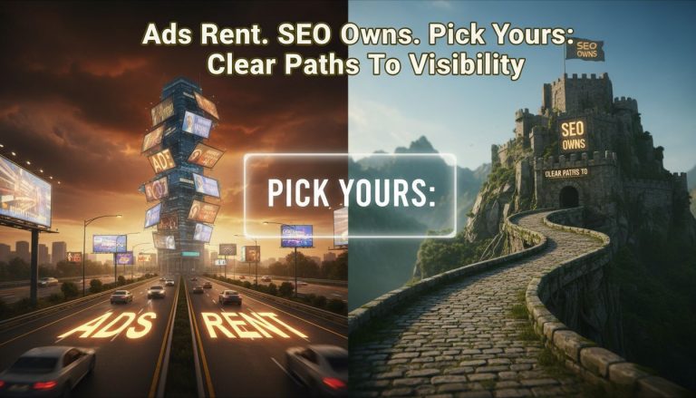 Ads Rent. SEO Owns. Pick Yours: Clear Paths To Visibility