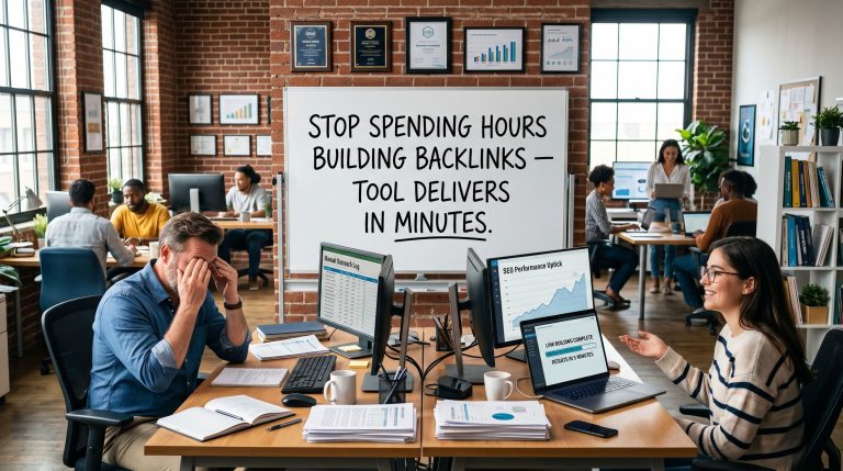 Stop Spending Hours Building Backlinks — Tool Delivers in Minutes