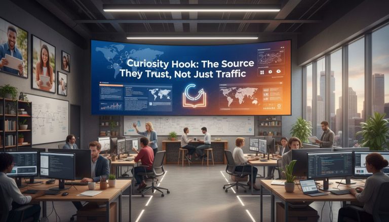 Curiosity Hook: The Source They Trust, Not Just Traffic
