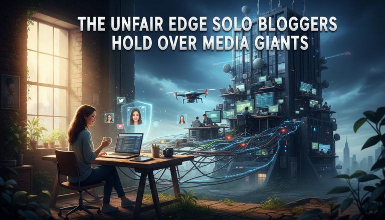 The Unfair Edge Solo Bloggers Hold Over Media Giants