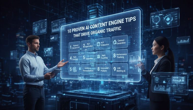 10 Proven AI Content Engine Tips That Drive Organic Traffic